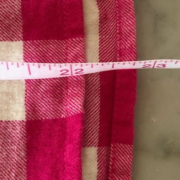 VINEYARD VINES Girls Pink Check Long Sleeve Top L - Picture 15 of 15
